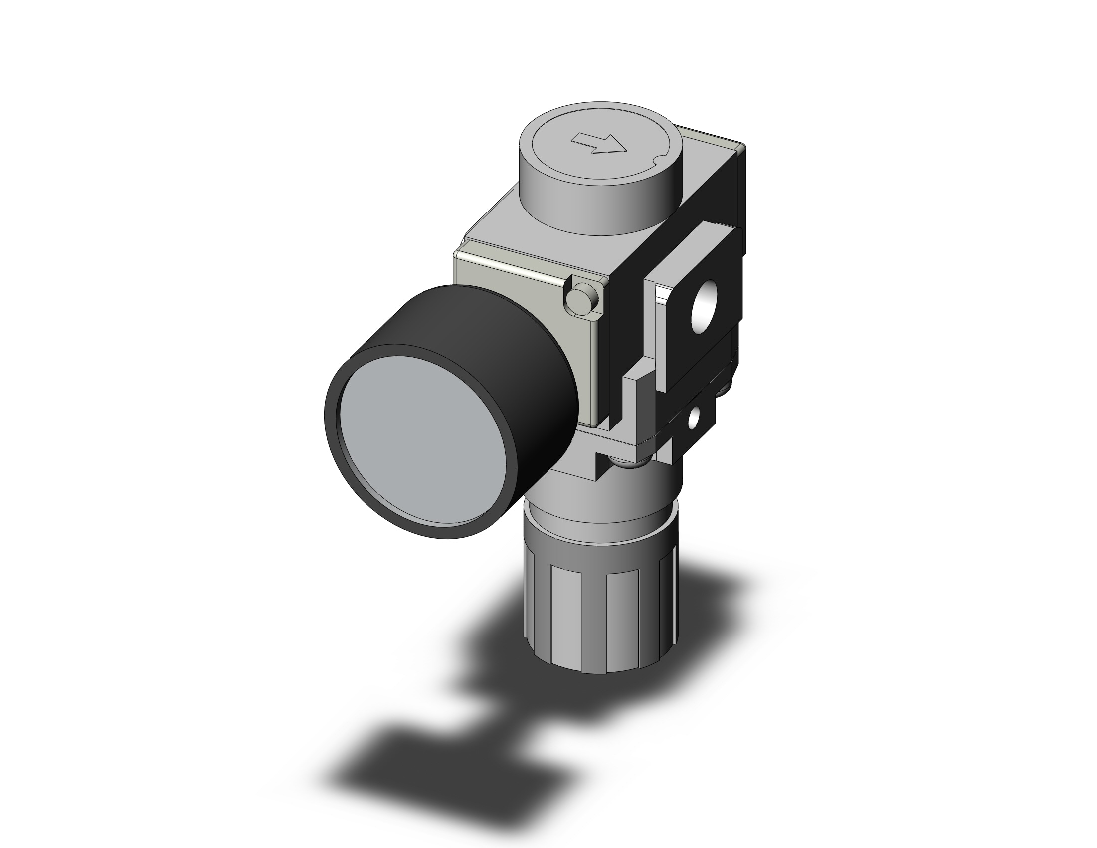 SMC ARP20-01G-1 precision regulator, modular, ARP PRECISION REGULATOR