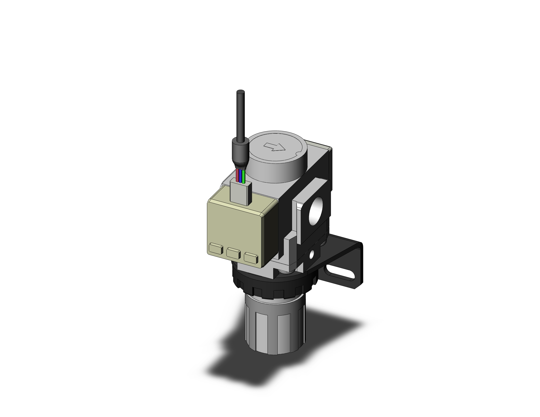 SMC ARP20-02BE2-3 precision regulator, REGULATOR, PRECISION