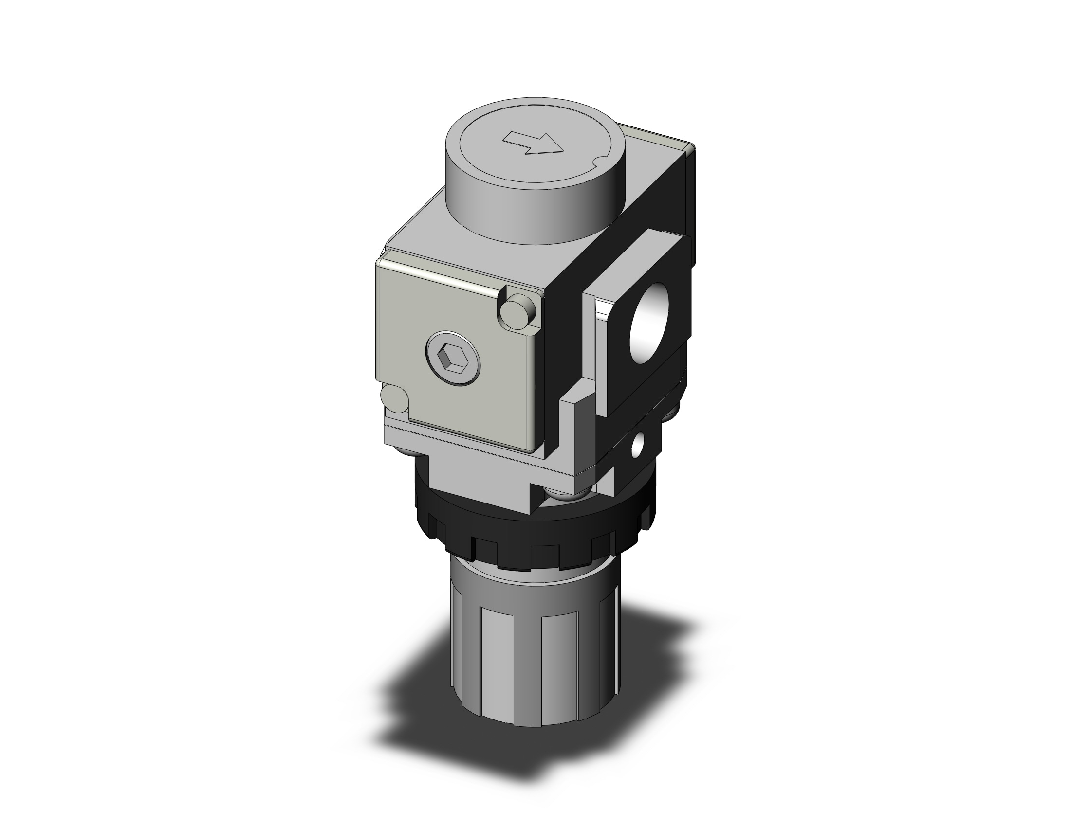 SMC ARP20-02H-1 precision regulator, modular, ARP PRECISION REGULATOR