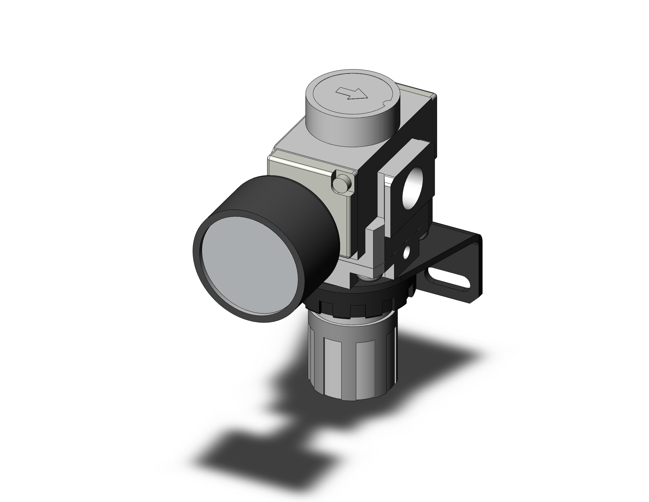 SMC ARP20K-02BG-3 precision regulator, modular, ARP PRECISION REGULATOR