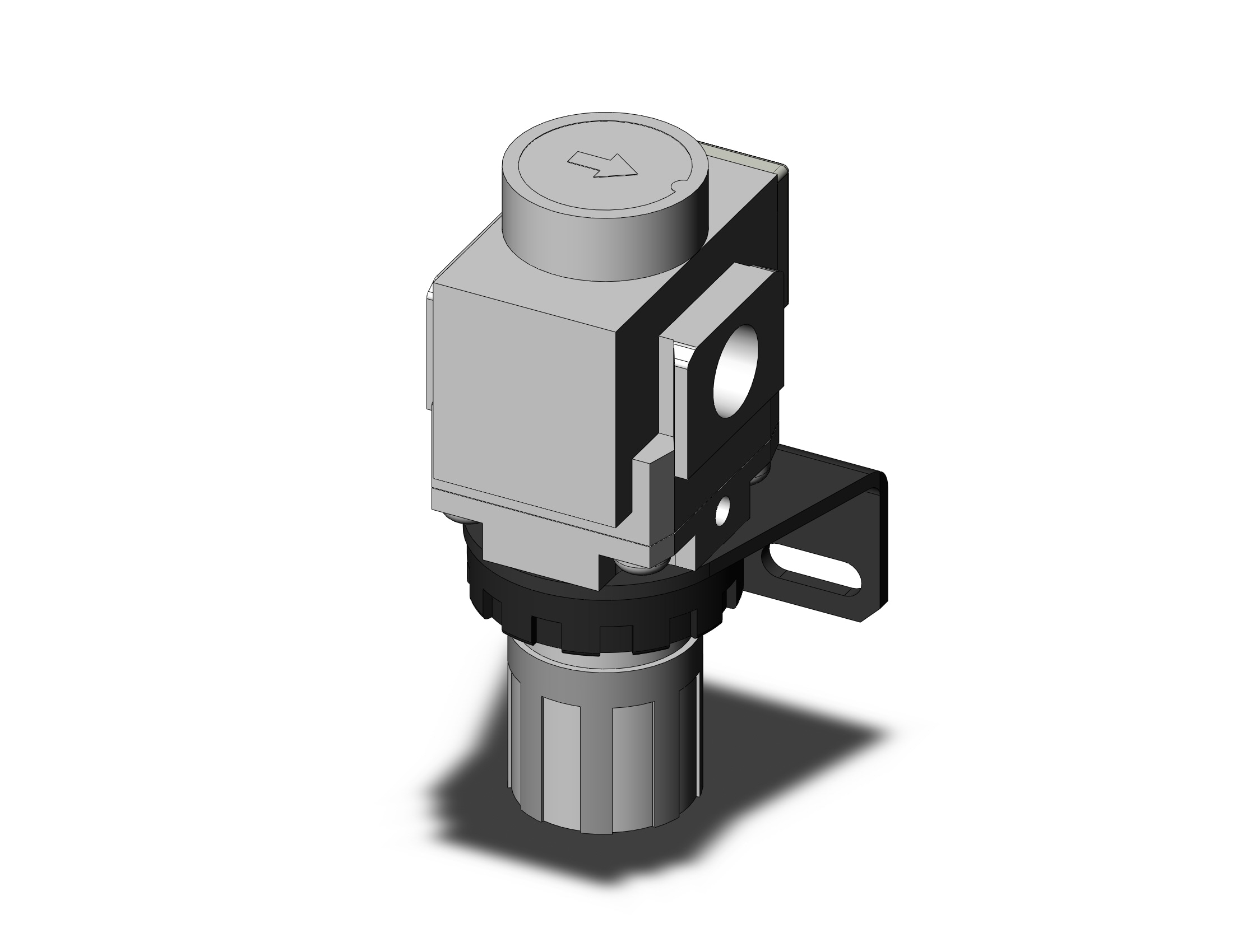 SMC ARP20K-F02BG arp 1/4 inch, ARP PRECISION REGULATOR