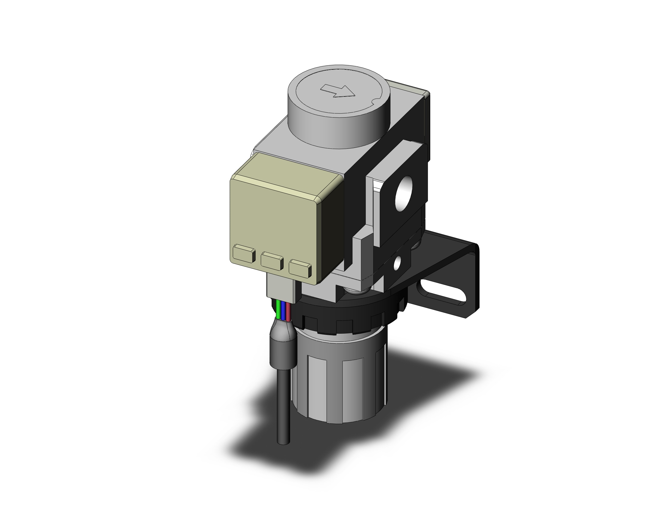 SMC ARP20K-N01BE3-1ZA precision regulator, ARP PRECISION REGULATOR