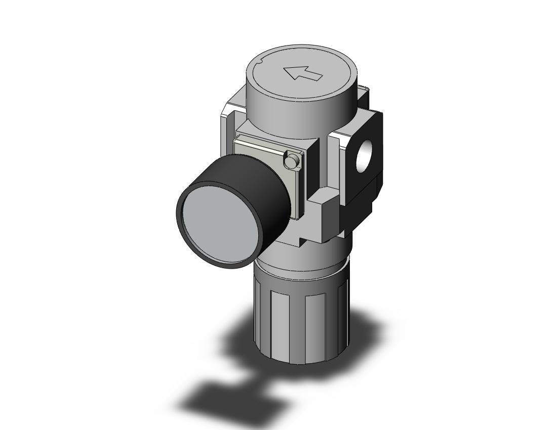 SMC ARP30-02G-R precision regulator, modular, ARP PRECISION REGULATOR