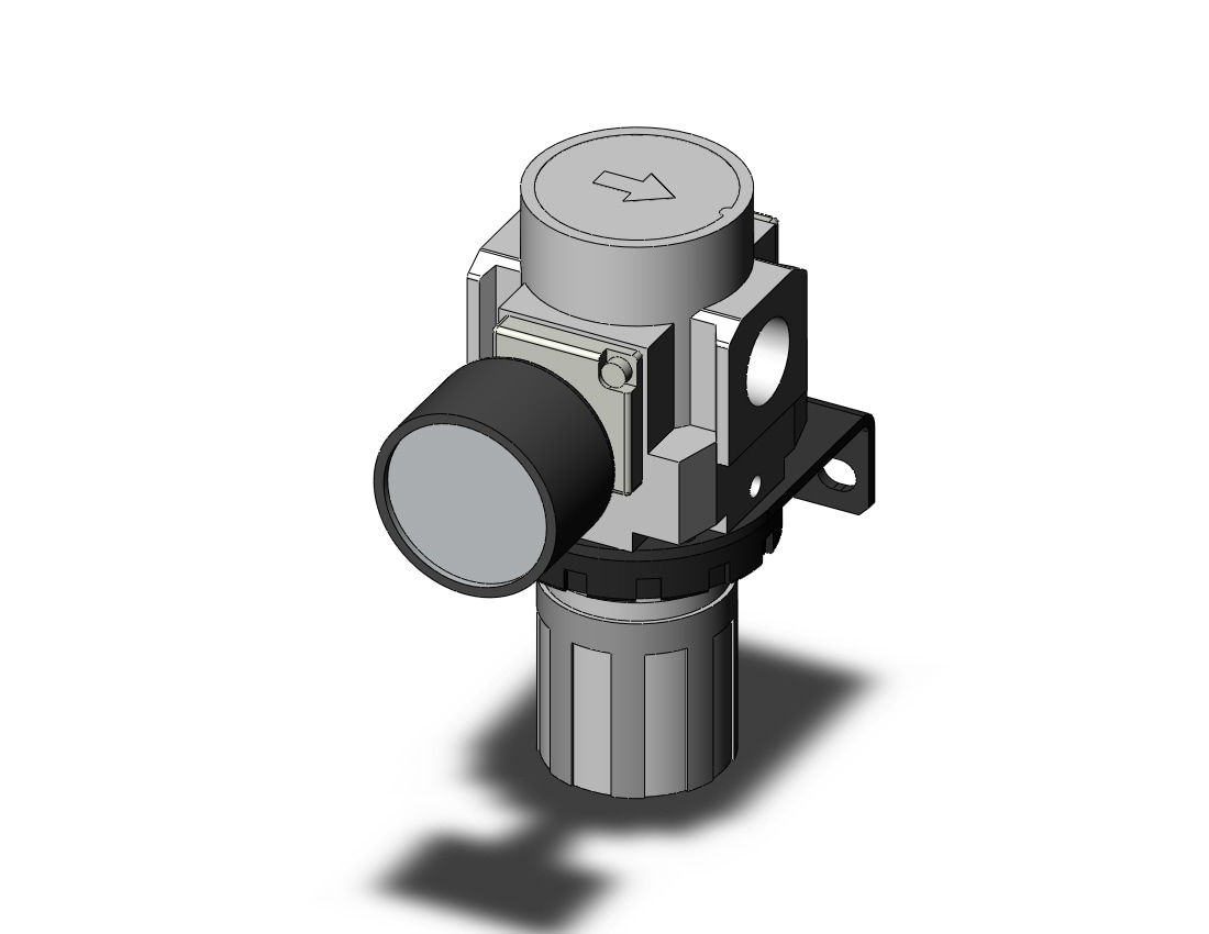 SMC ARP30K-03BG-1 precision regulator, modular, ARP PRECISION REGULATOR