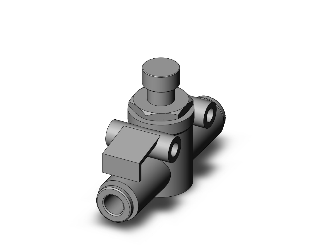 SMC AS3002F-07-X12 speed control, inline,, FLOW CONTROL W/FITTING***