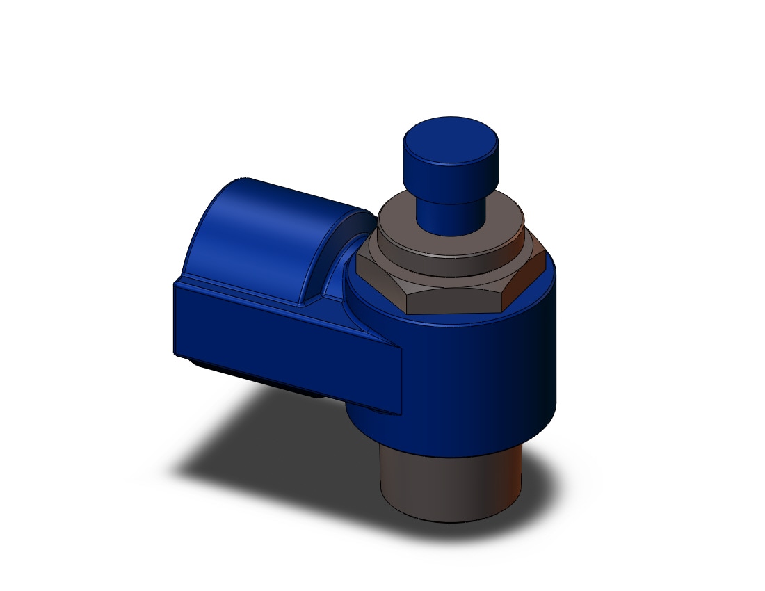 SMC AS3200-F03-J speed control, elbow mtl bdy, AS FLOW CONTROL***