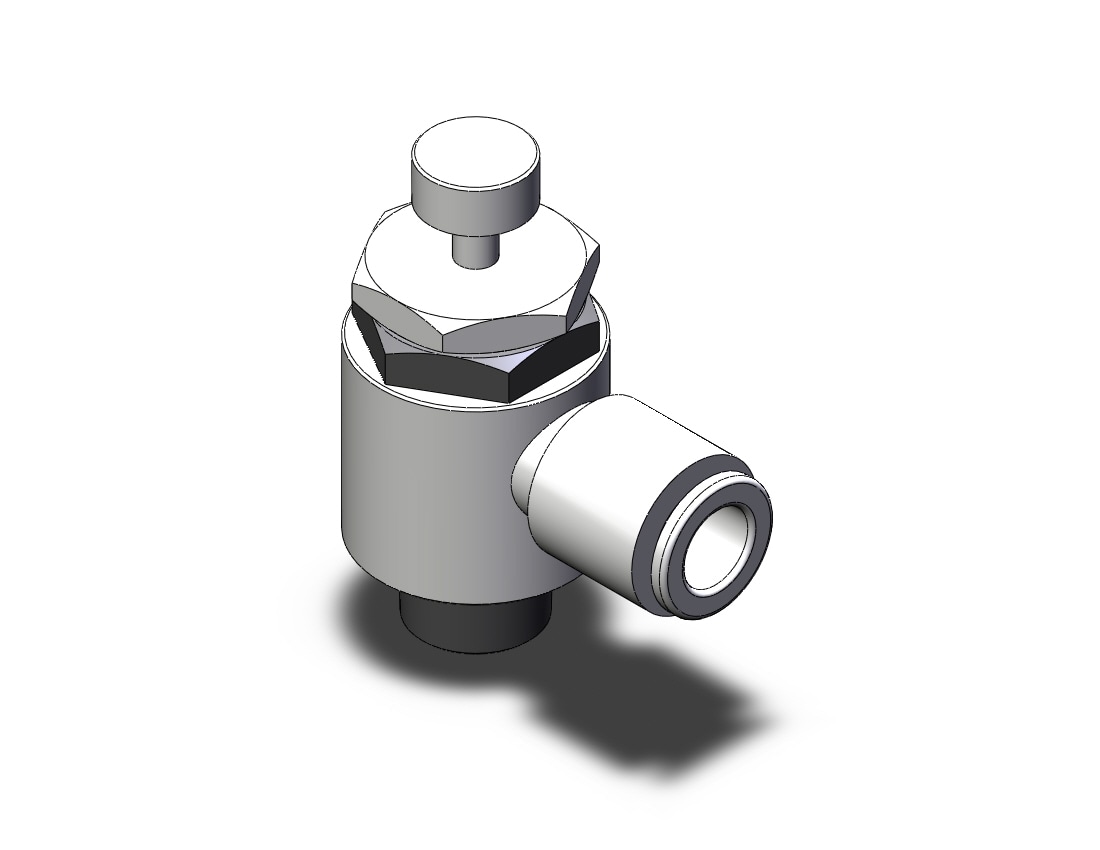 SMC AS3201F-02-09S flow control w/fitting, FLOW CONTROL W/FITTING***