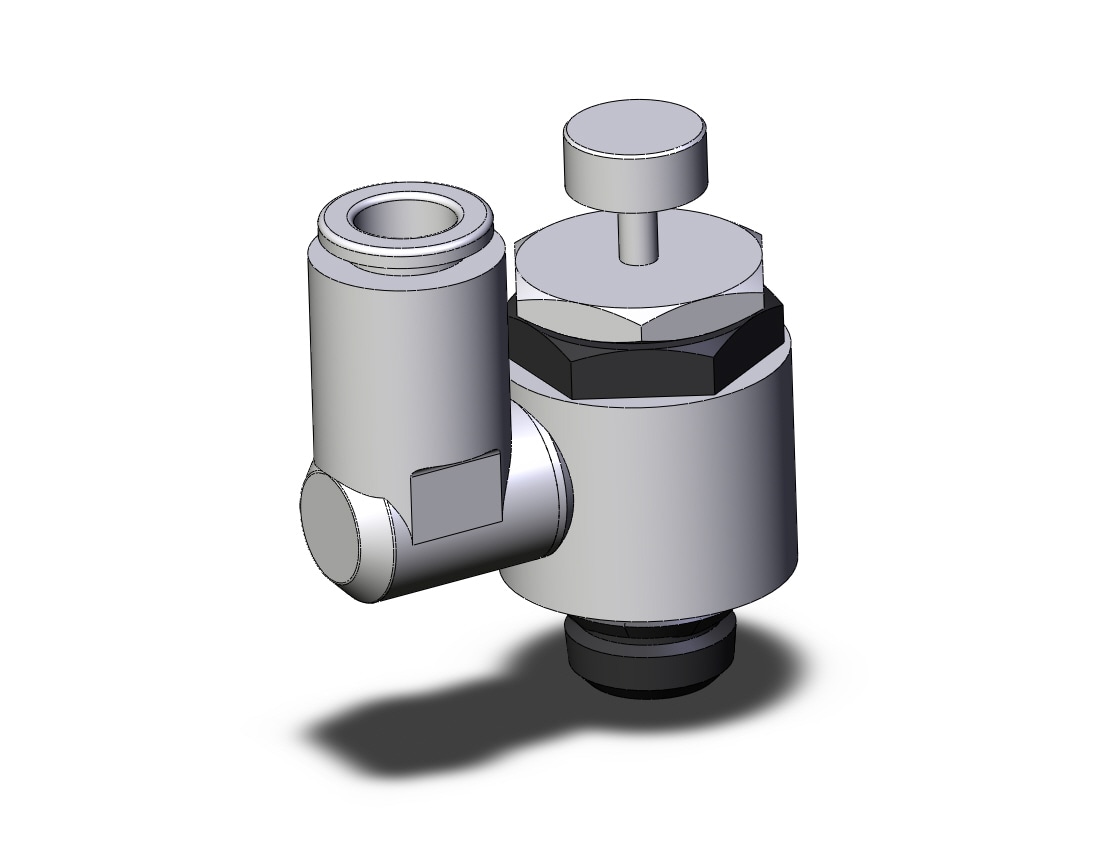 SMC AS3301F-U02-08 speed control w/uni fitting, FLOW CONTROL W/FITTING