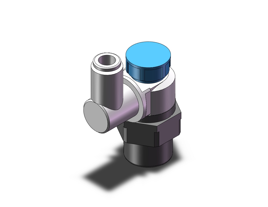 SMC AS3311F-03-06SA speed control w/fitting, FLOW CONTROL W/FITTING