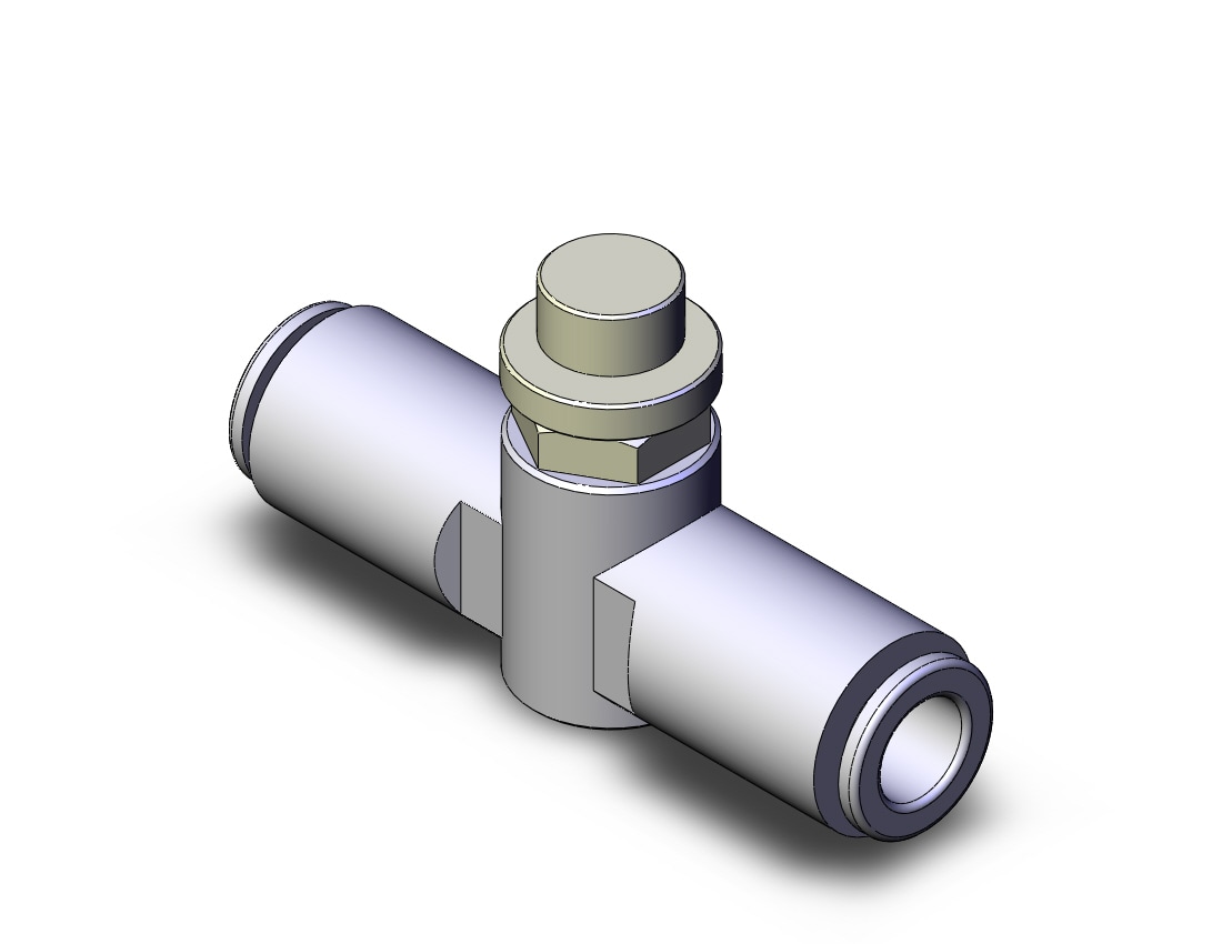 SMC AS2051FG-08-J speed control, FLOW CONTROL W/FITTING