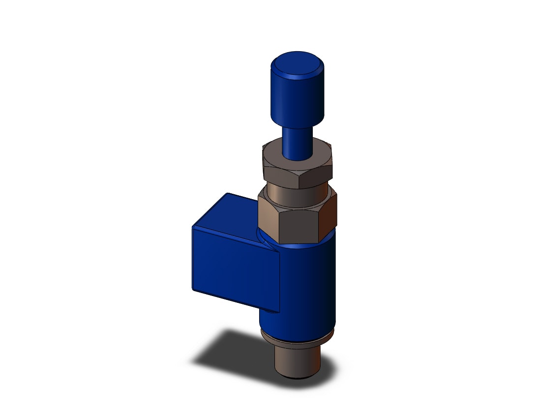 SMC AS2200-F02-J speed control, elbow mtl bdy, AS FLOW CONTROL