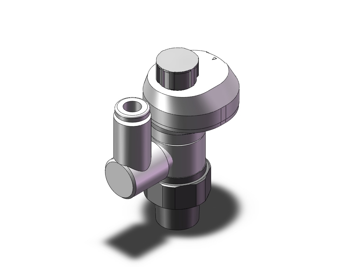 SMC AS2301FS1-G01-04 speed control w/fitting, FLOW CONTROL W/FITTING