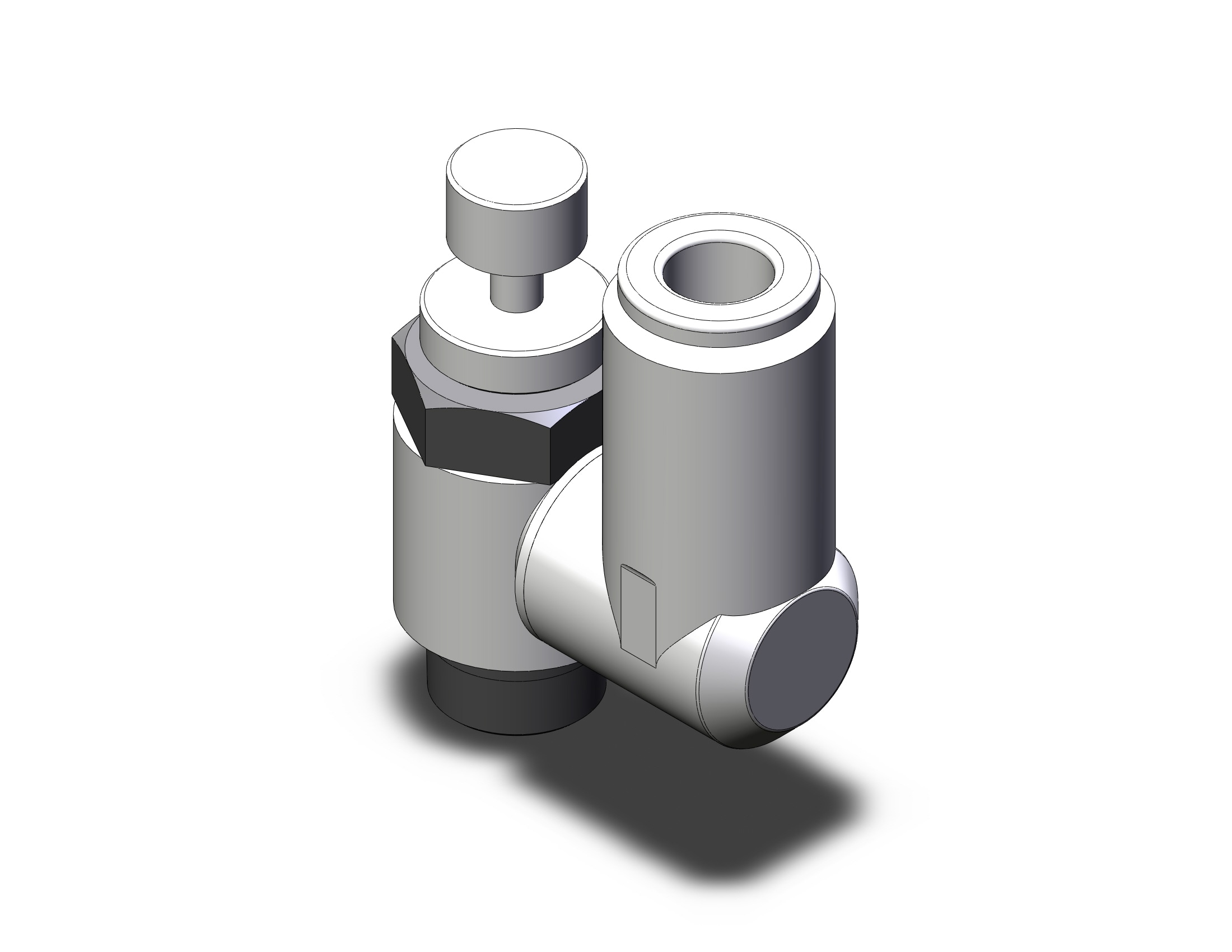 SMC AS2311F-N01-07-J flow control w/fitting, FLOW CONTROL W/FITTING