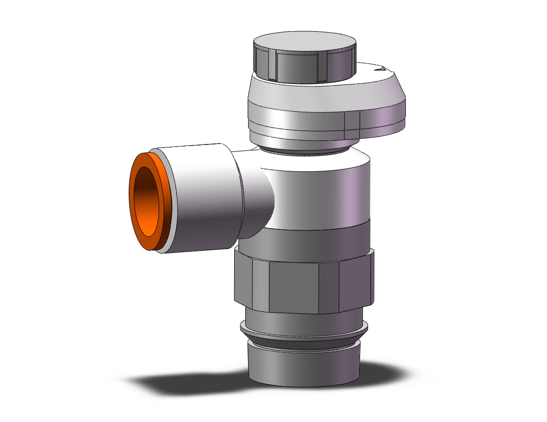 SMC AS4201FS1-U04-13 flow control w/scale & fitting, FLOW CONTROL W/FITTING