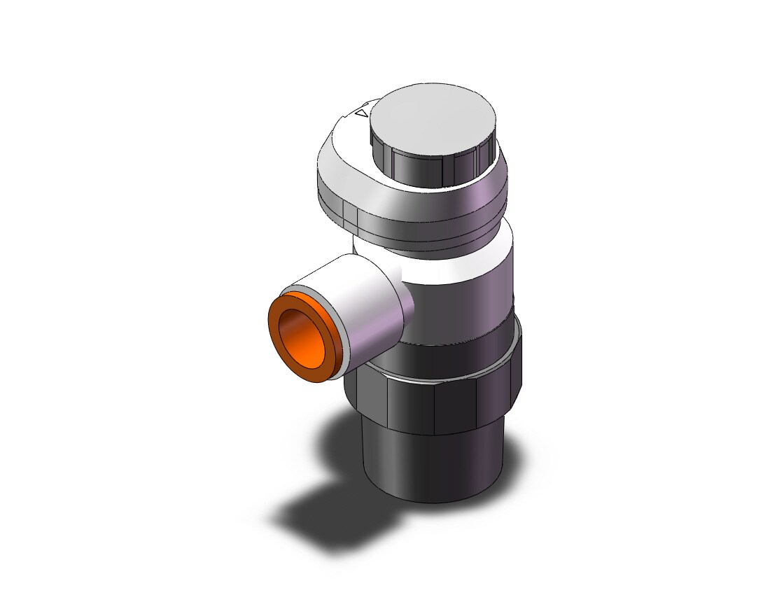 SMC AS4201FS2-N04-11S flow control w/fitting, FLOW CONTROL W/FITTING