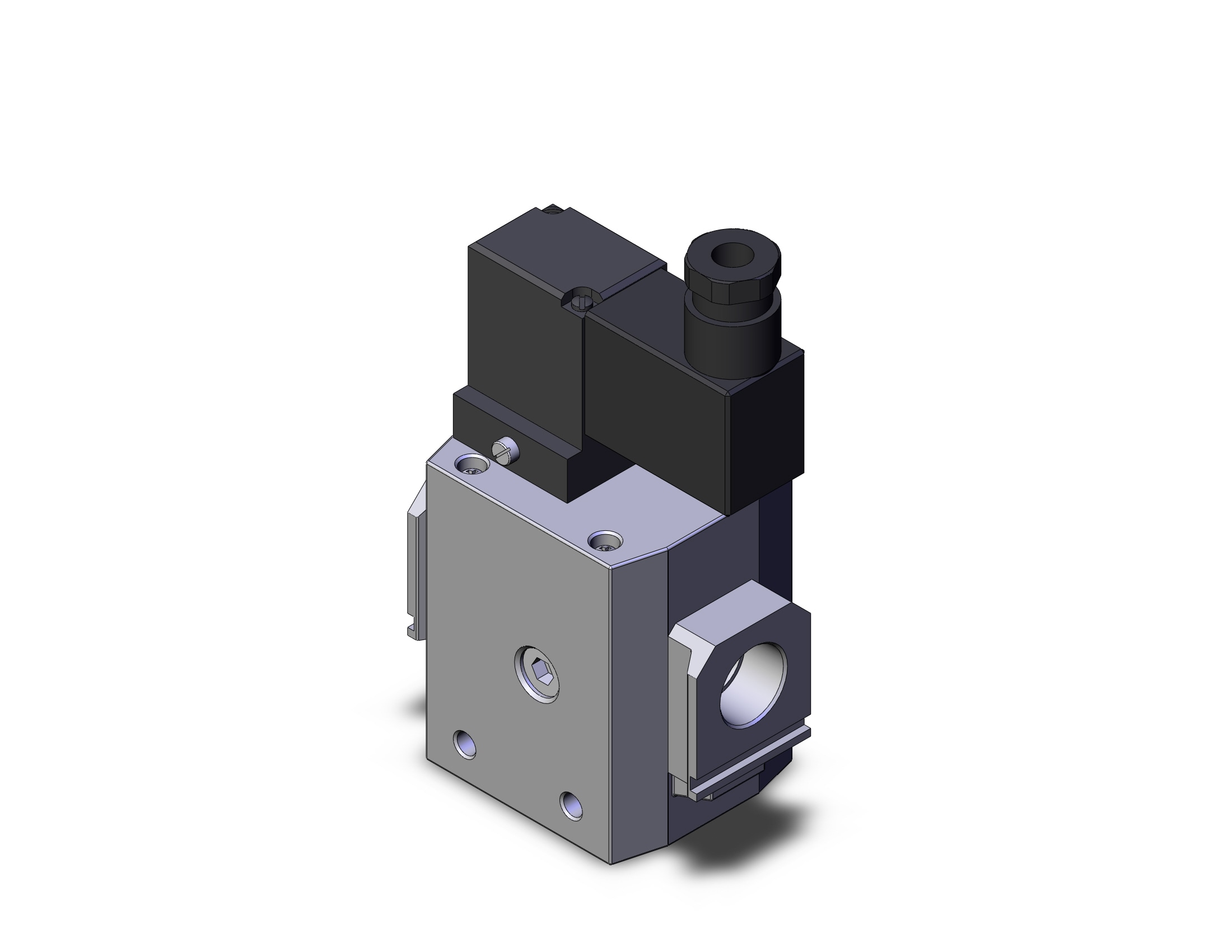 SMC AV3000-F03-5YB-Q valve, soft start 3/8, AV SOFT START UP BODY PORT