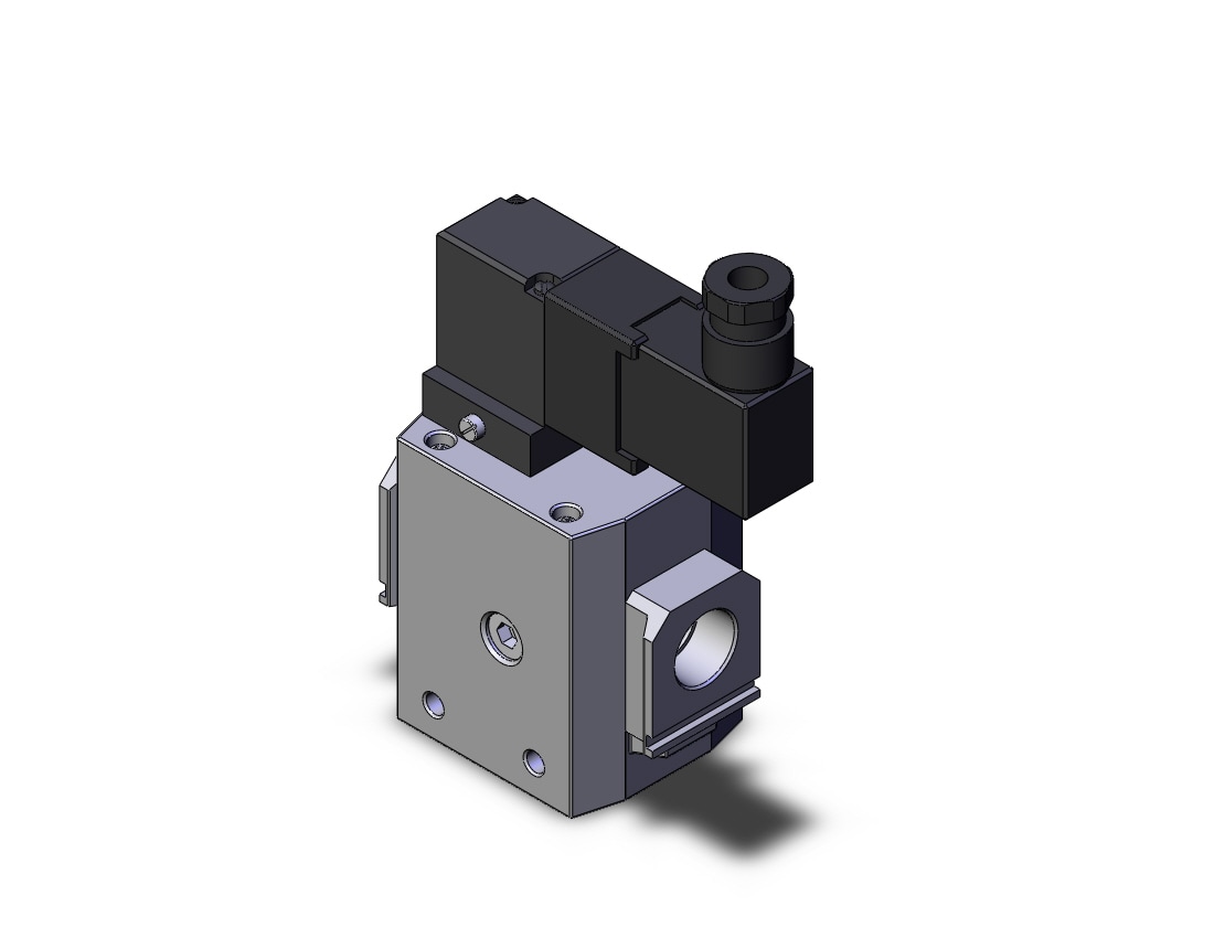 SMC AV3000-F03-5YZB-Q valve, soft start 3/8, AV SOFT START UP BODY PORT