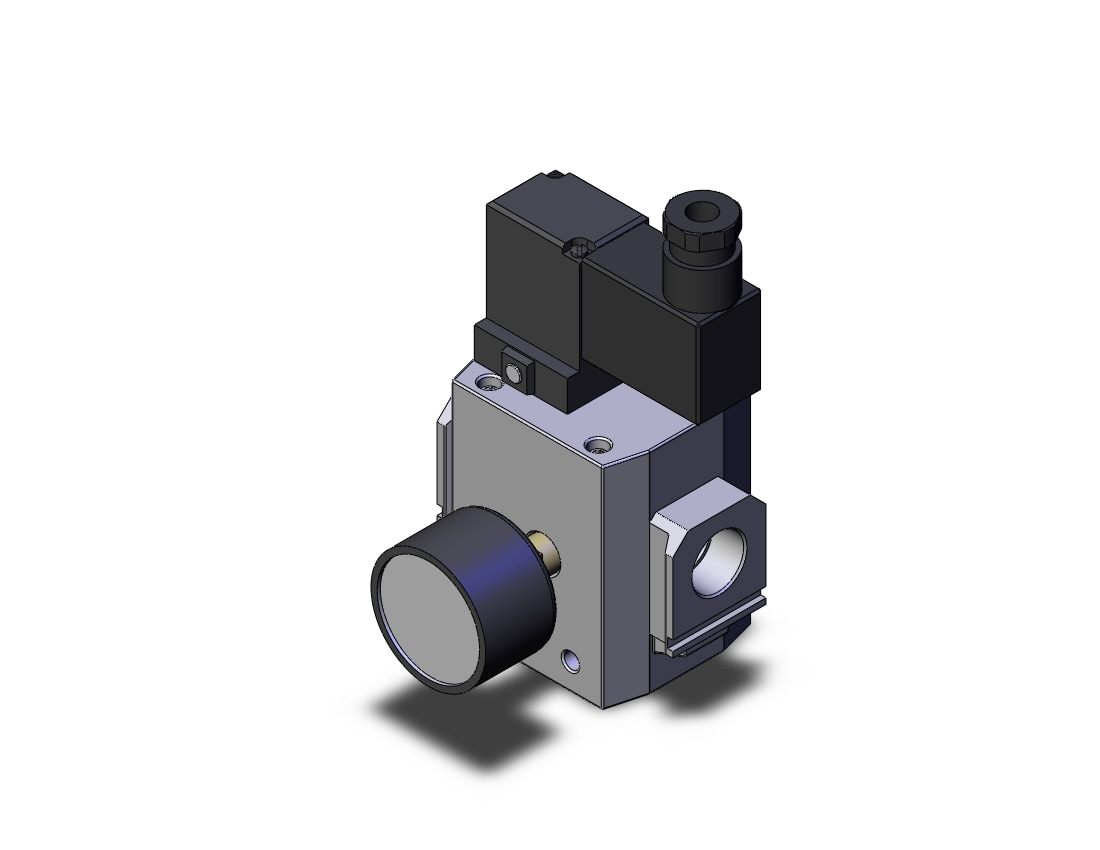 SMC AV3000-N03G-1Y valve, soft start 3/8, AV SOFT START UP BODY PORT