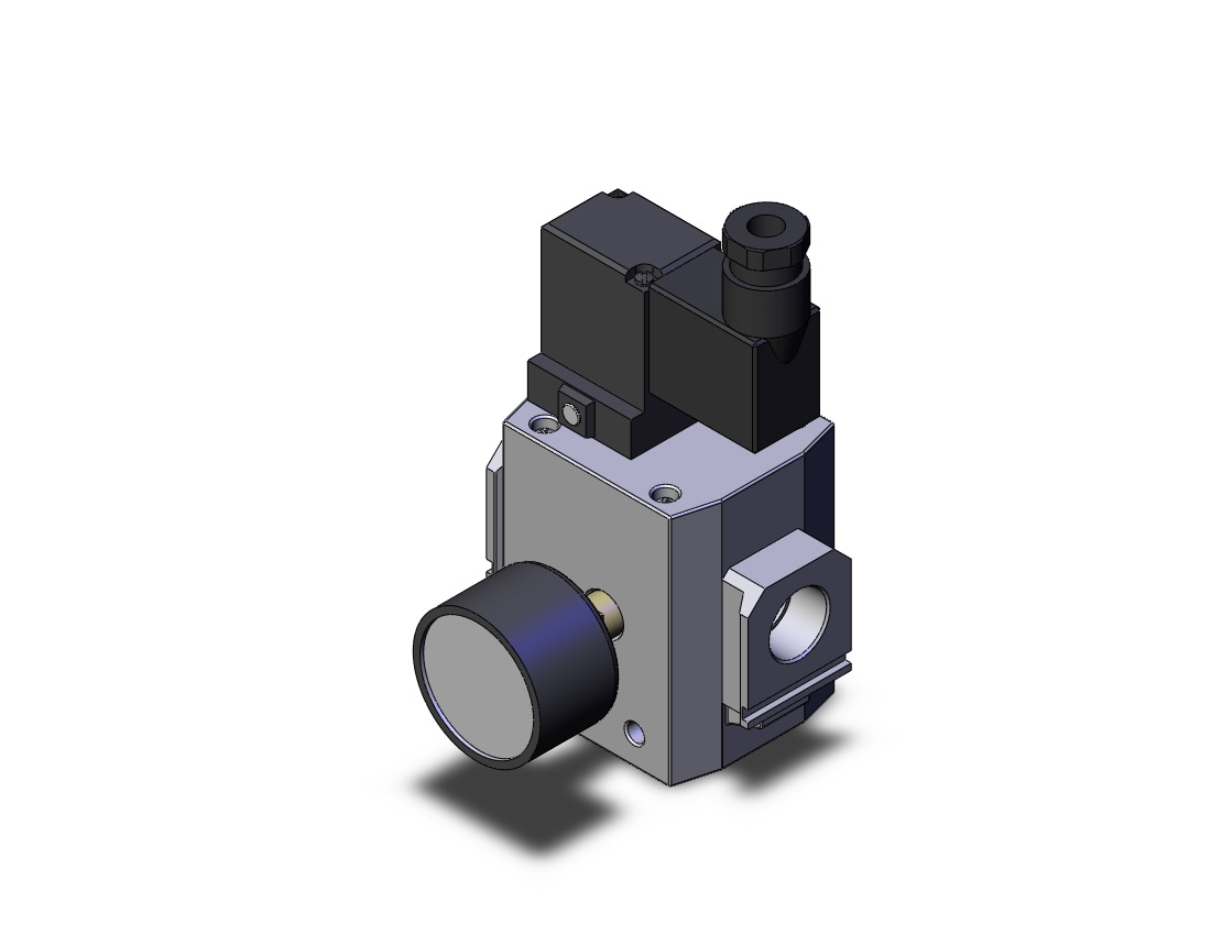 SMC AV3000-N03G-3D-R valve, soft start 3/8, AV SOFT START UP BODY PORT