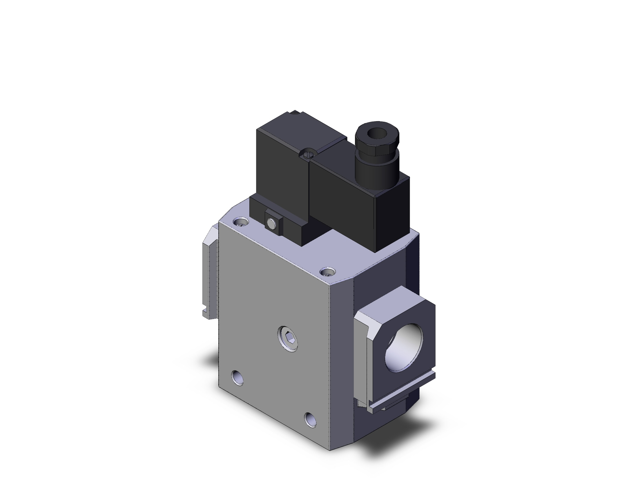 SMC AV4000-F04-5Y-Q valve, soft start 1/2, AV SOFT START UP BODY PORT