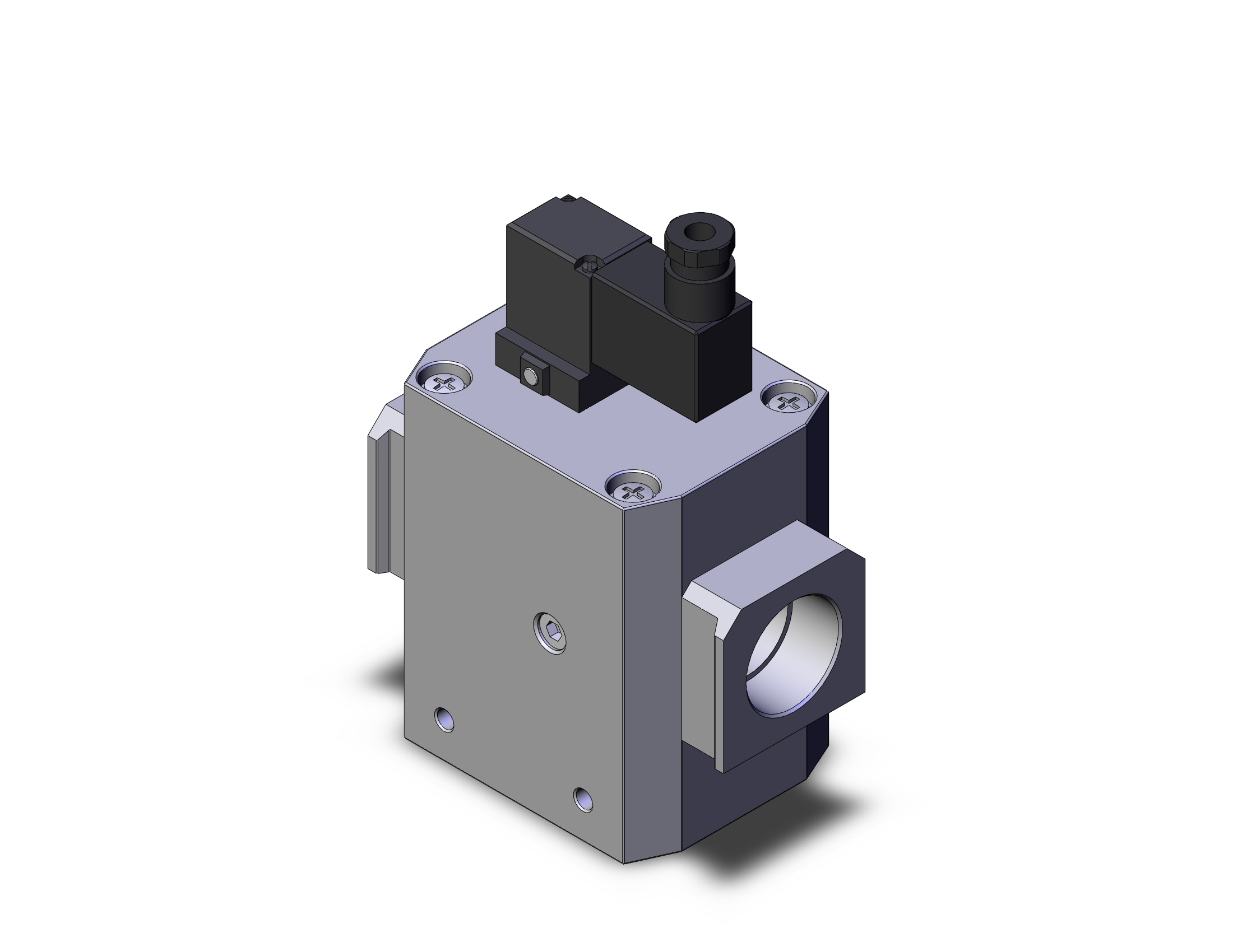 SMC AV5000-10-5Y-Q valve, soft start 3/4, AV SOFT START UP BODY PORT