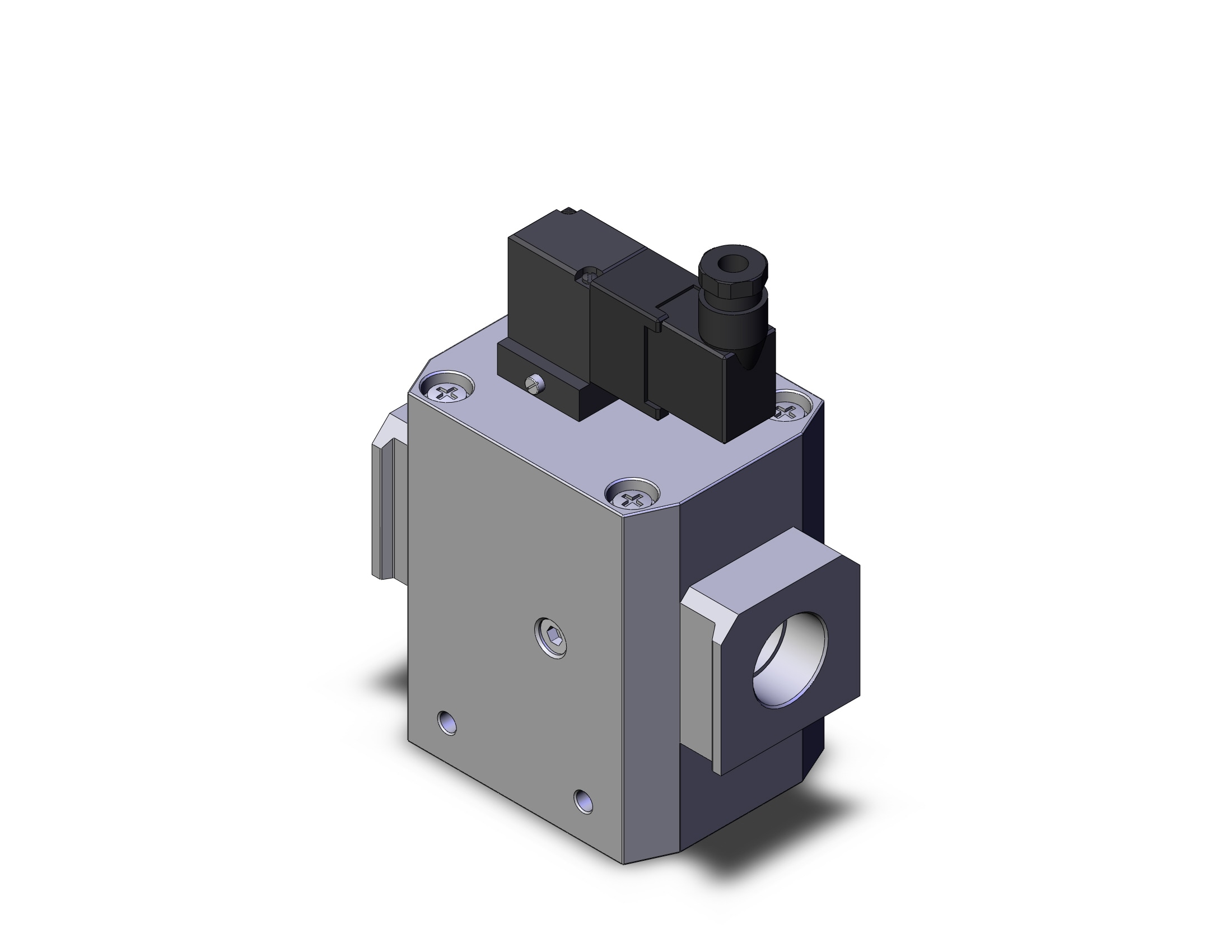 SMC AV5000-N06-3DZB valve, soft start 3/4, AV SOFT START UP BODY PORT