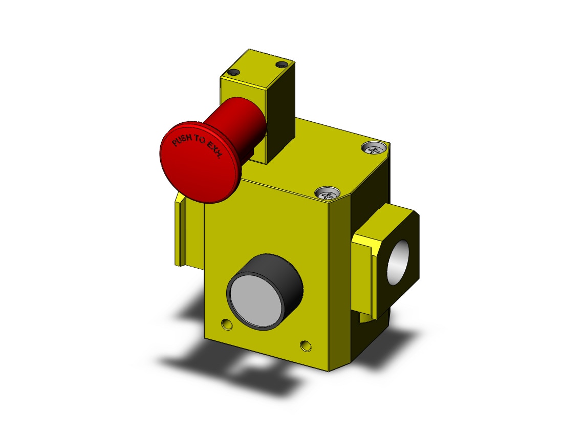 SMC AVL5000-N06G valve, soft start w/lock-out, AVL SOFT START LOCK-OUT VALVE