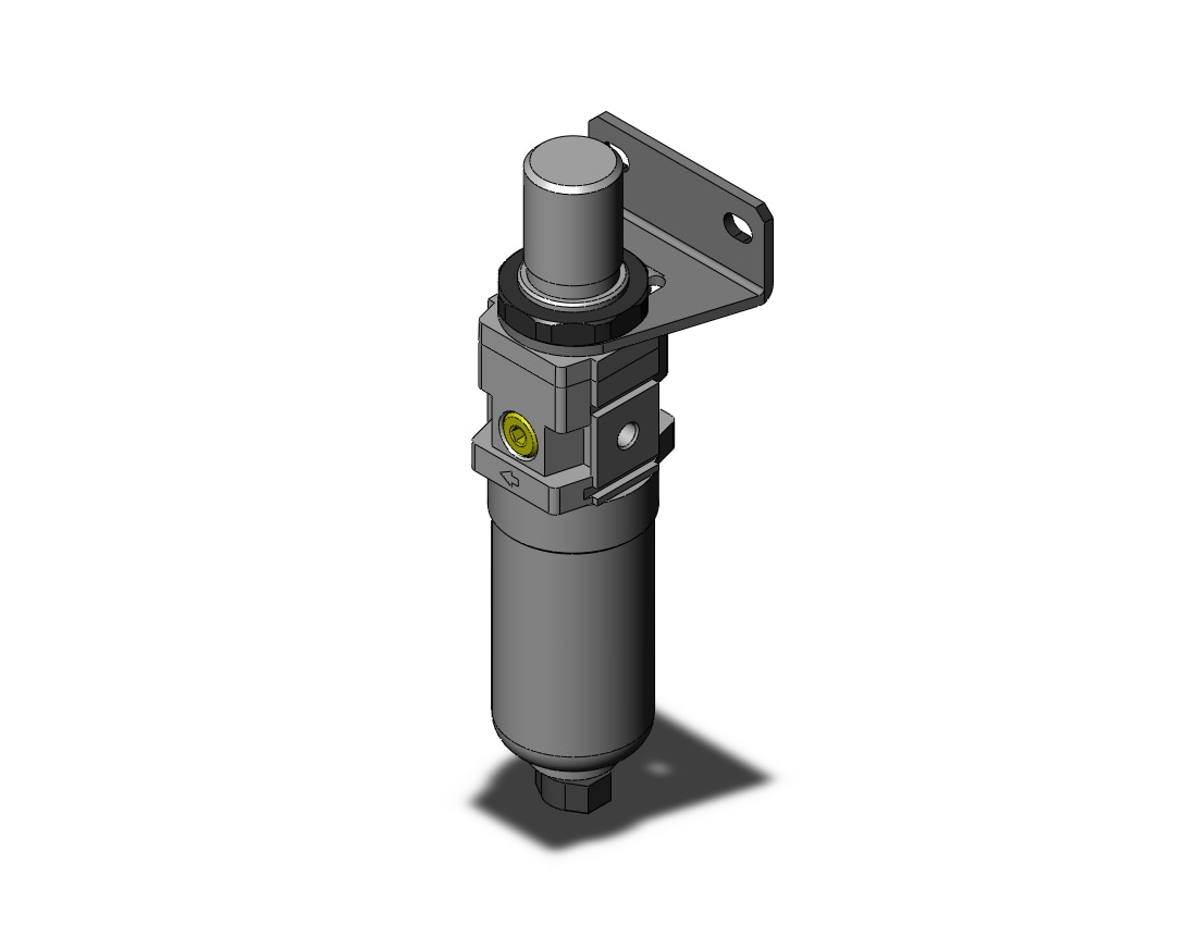 SMC AW10-M5BC-R-A filter/regulator, FILTER/REGULATOR, MODULAR F.R.L.