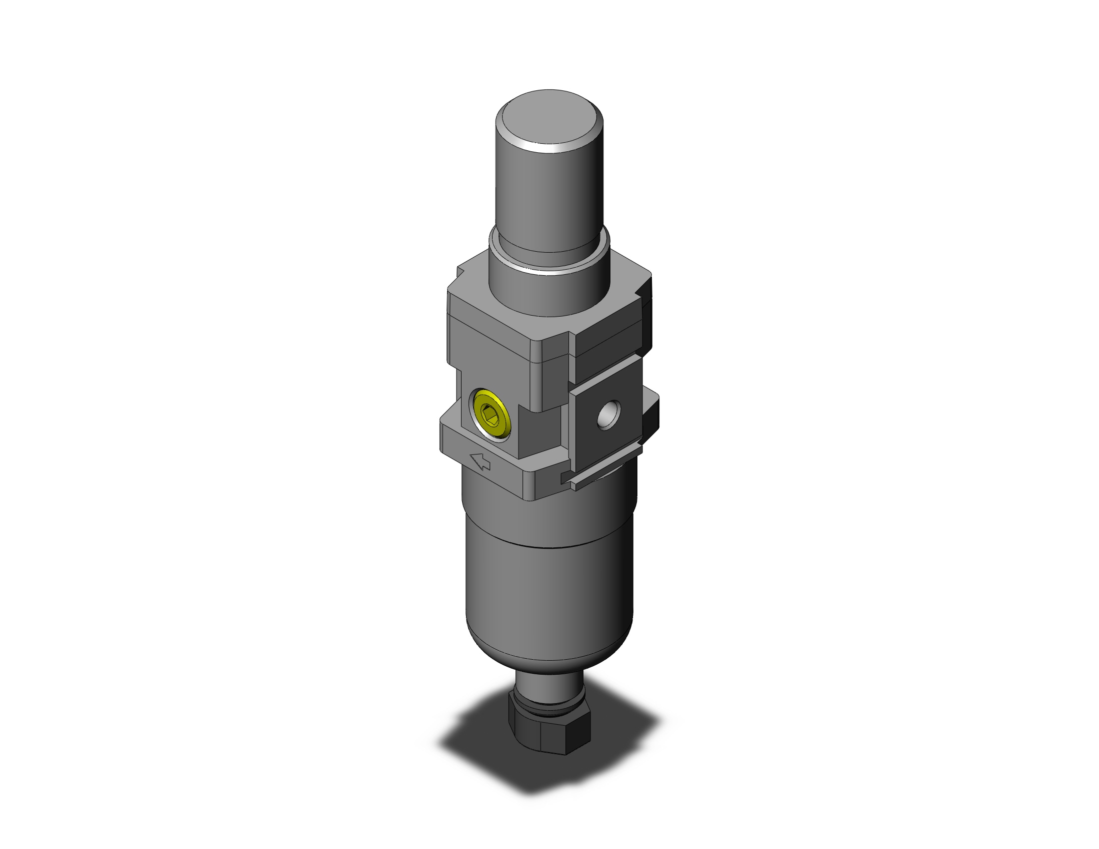 SMC AW10-M5C-2R-A filter/regulator, FILTER/REGULATOR, MODULAR F.R.L.