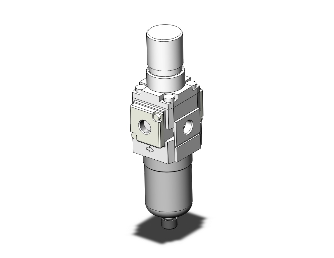 SMC AW20-01-6-B filter/regulator, FILTER/REGULATOR, MODULAR F.R.L.