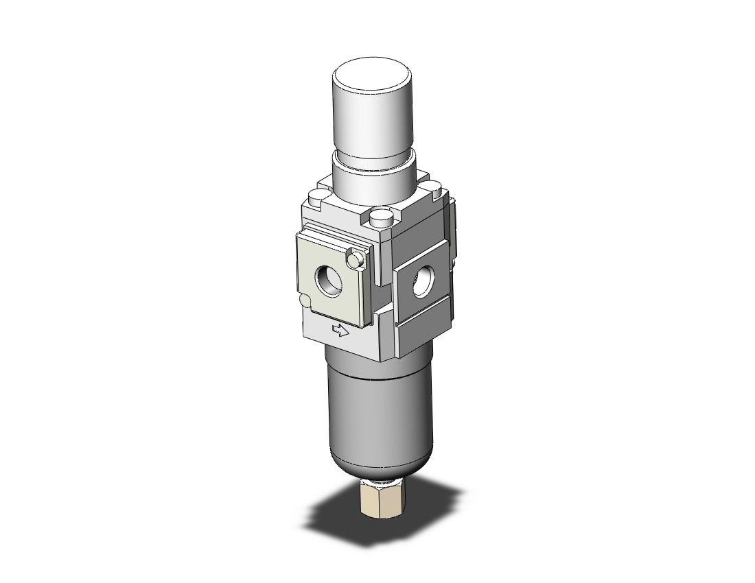 SMC AW20-01-6J-B filter/regulator, FILTER/REGULATOR, MODULAR F.R.L.