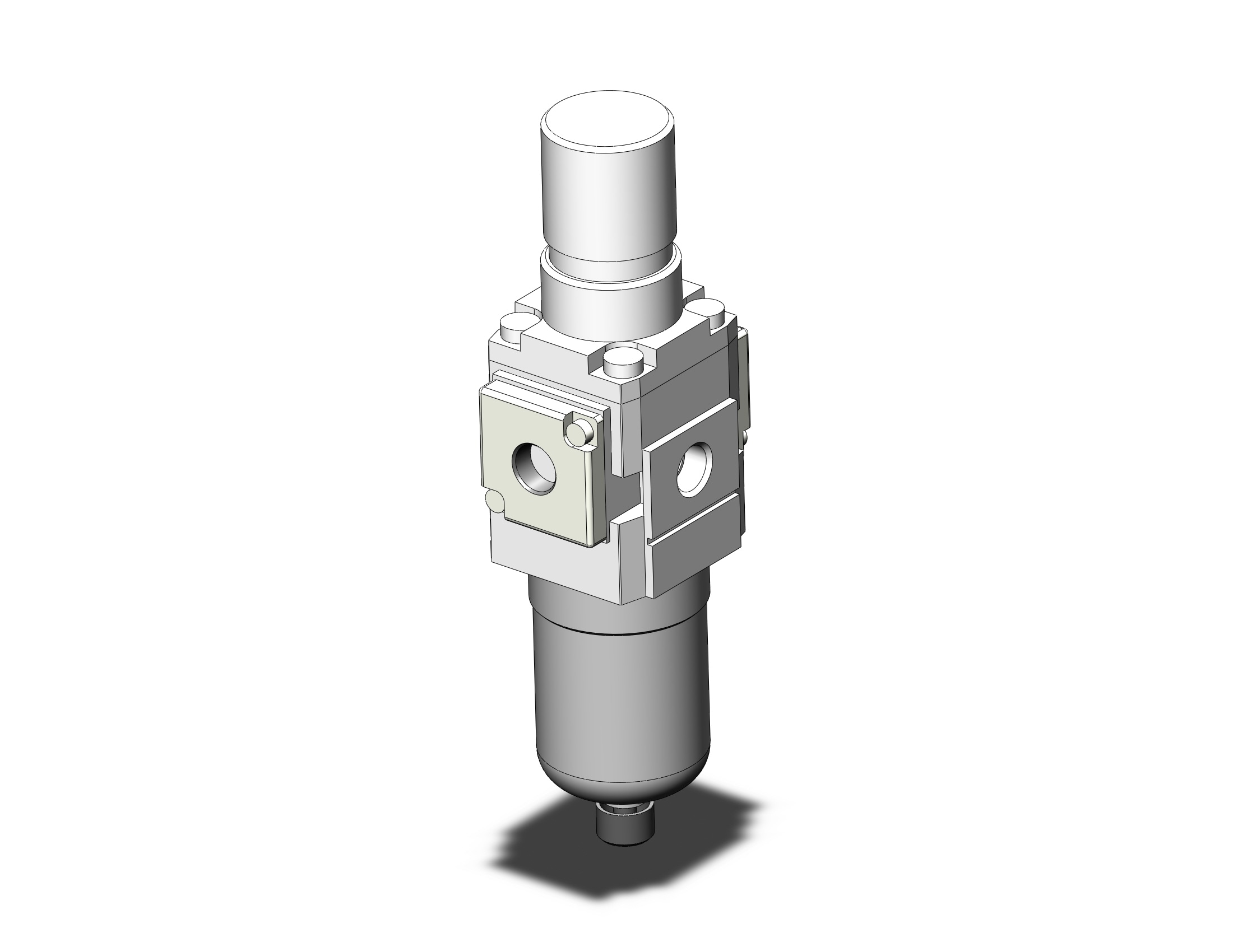 SMC AW20-01-6R-B filter/regulator, FILTER/REGULATOR, MODULAR F.R.L.