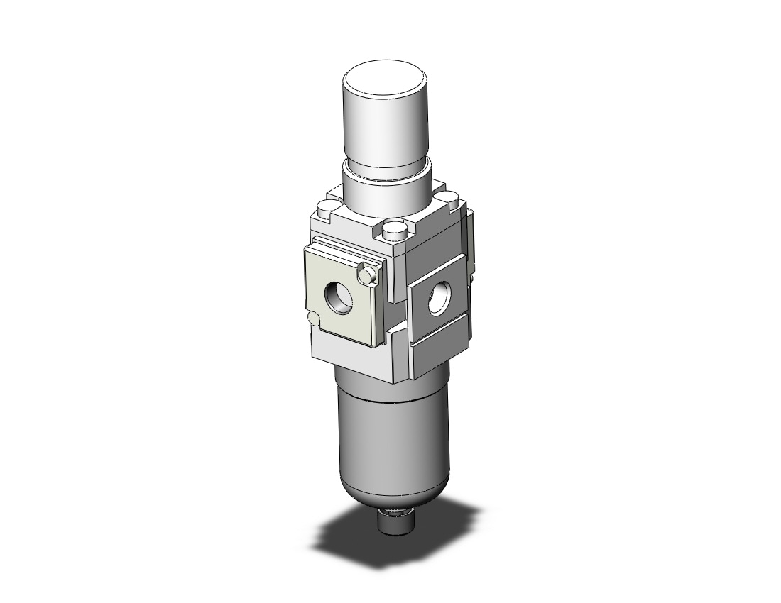 SMC AW20-01-R-B filter/regulator, FILTER/REGULATOR, MODULAR F.R.L.