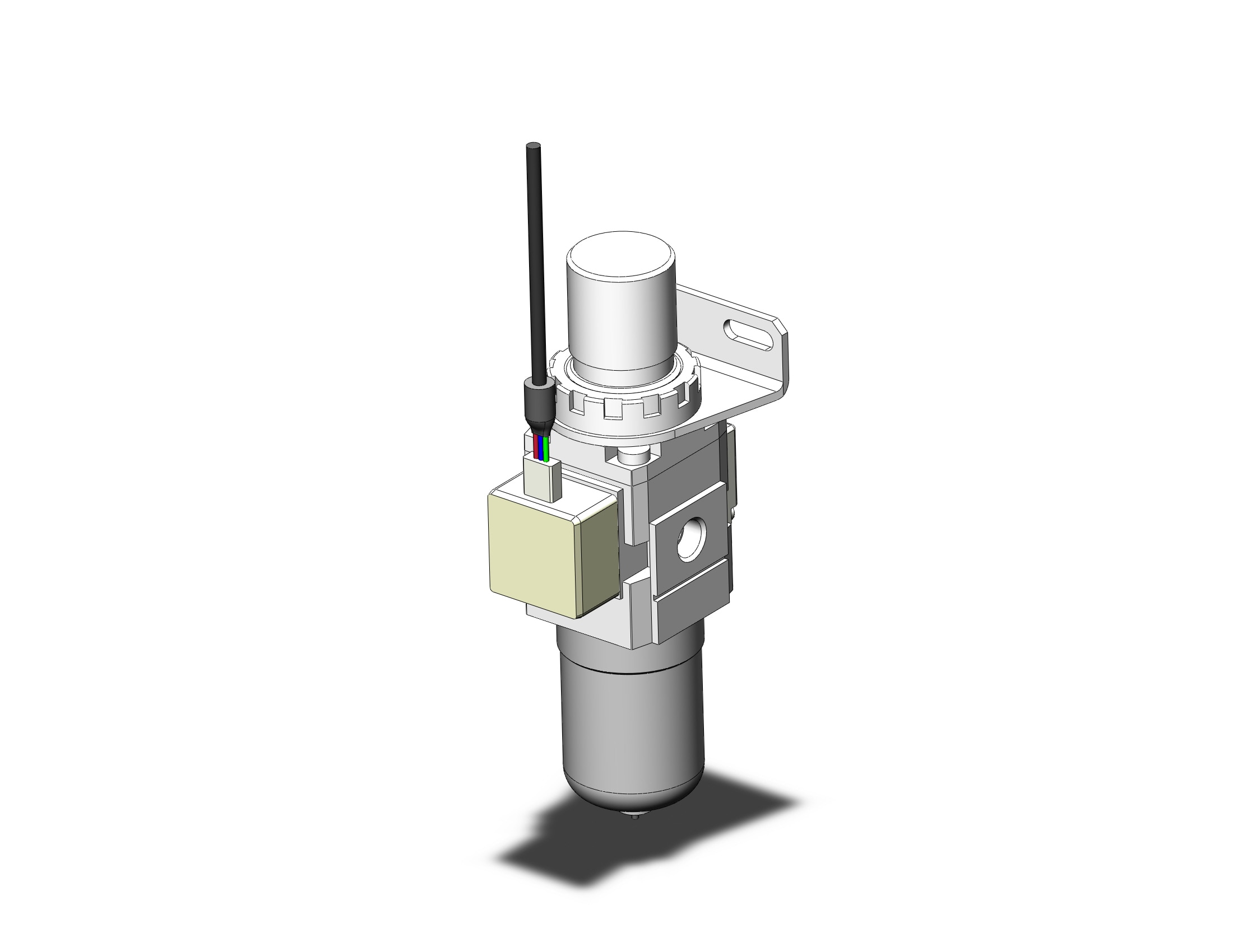 SMC AW20-01BE2-2-B filter/regulator, FILTER/REGULATOR, MODULAR F.R.L.