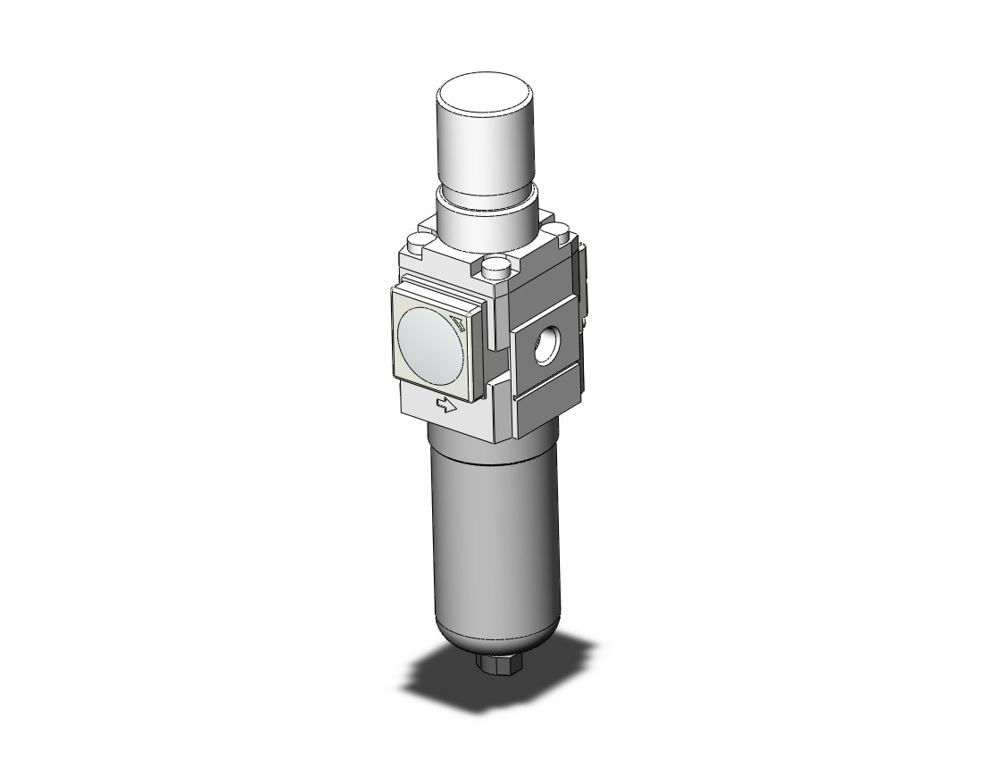 SMC AW20-01CE-2-B filter/regulator, FILTER/REGULATOR, MODULAR F.R.L.