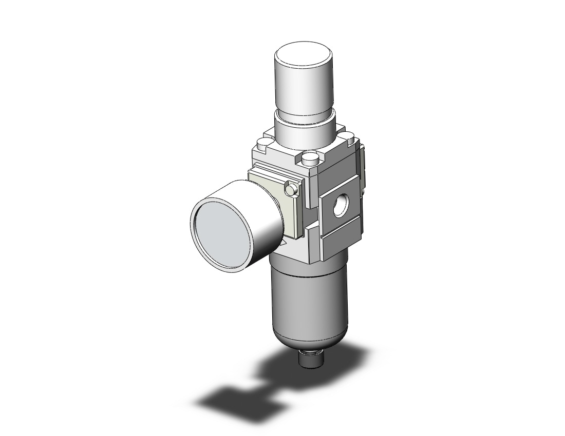 SMC AW20-01GH-C-B filter/regulator, FILTER/REGULATOR, MODULAR F.R.L.