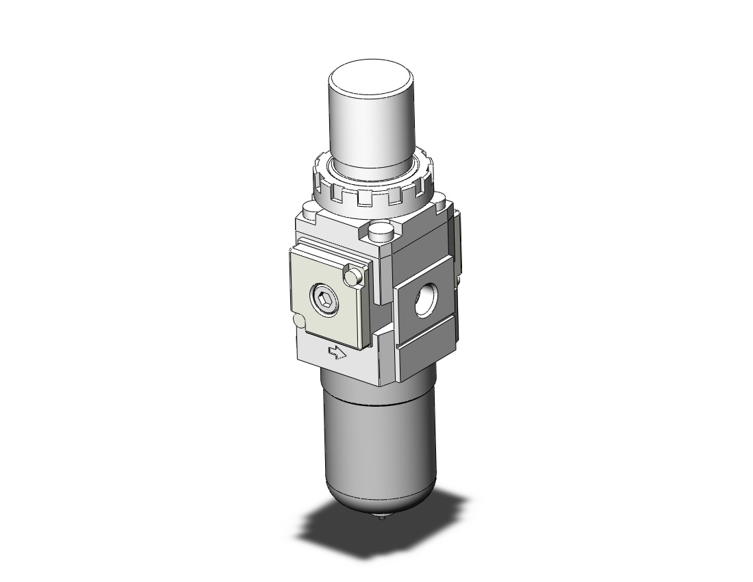 SMC AW20-01H-2-B filter/regulator, FILTER/REGULATOR, MODULAR F.R.L.