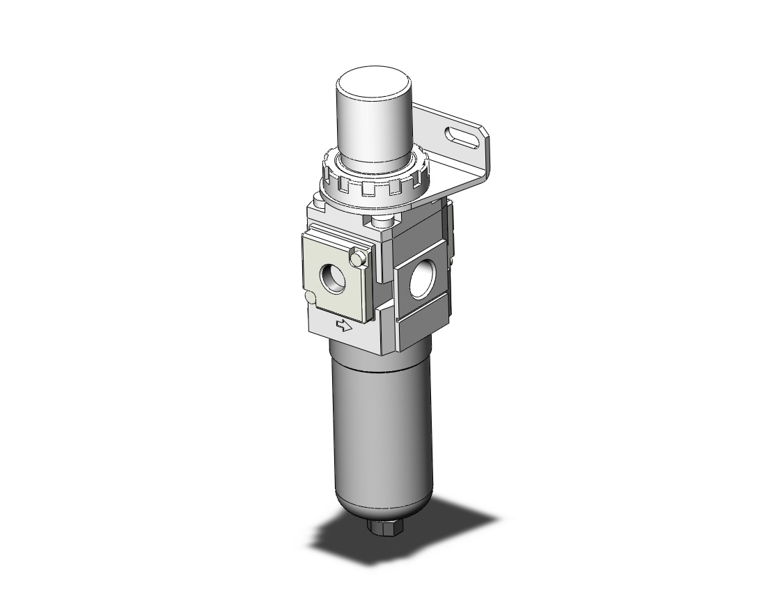 SMC AW20-02BC-6-B filter/regulator, FILTER/REGULATOR, MODULAR F.R.L.