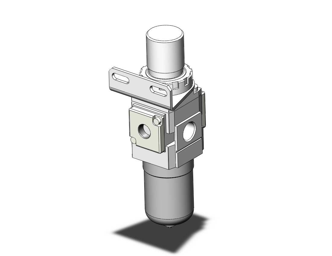 SMC AW20-02BE-2R-B filter/regulator, FILTER/REGULATOR, MODULAR F.R.L.