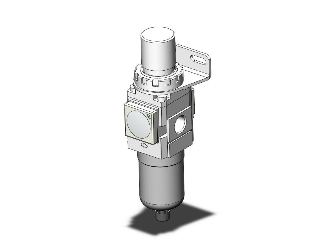 SMC AW20-02BE-N-B filter/regulator, FILTER/REGULATOR, MODULAR F.R.L.