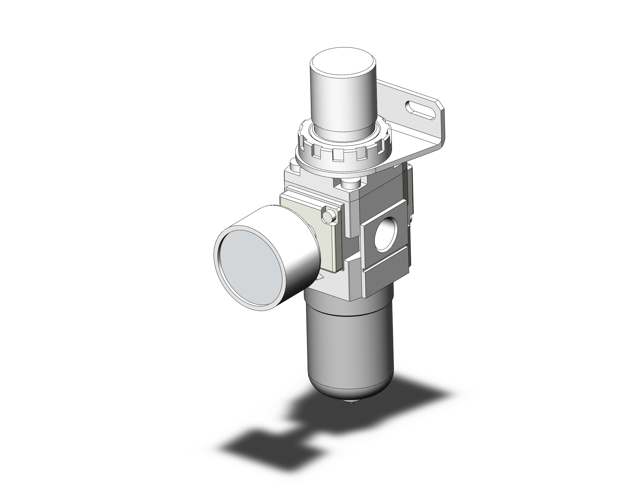 SMC AW20-02BM-2-B filter/regulator, FILTER/REGULATOR, MODULAR F.R.L.