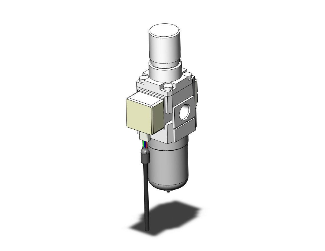 SMC AW20-02E1-2-B filter/regulator, FILTER/REGULATOR, MODULAR F.R.L.