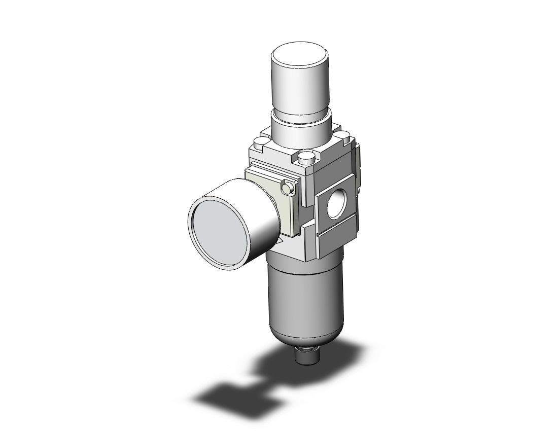 SMC AW20-02M-C-B filter/regulator, FILTER/REGULATOR, MODULAR F.R.L.