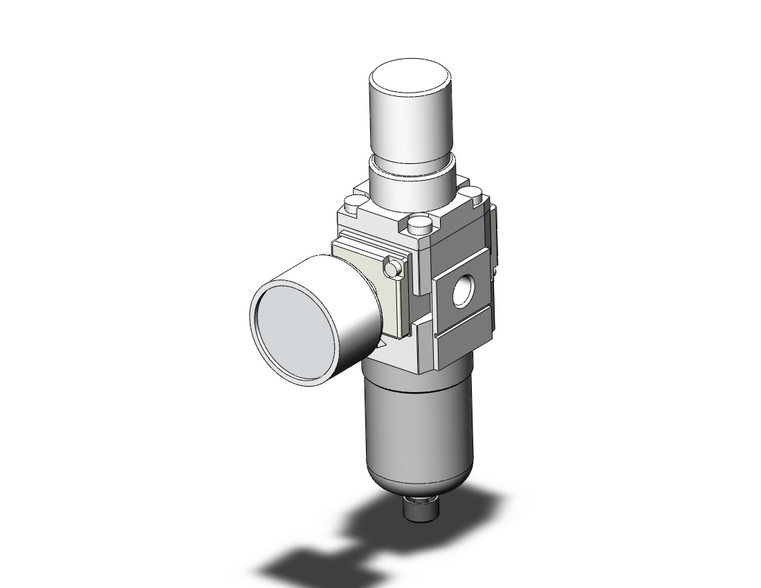 SMC AW20-F01M-B filter/regulator, FILTER/REGULATOR, MODULAR F.R.L.