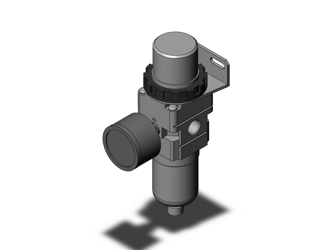 SMC AW20-F02BM-A filter/regulator, FILTER/REGULATOR, MODULAR F.R.L.