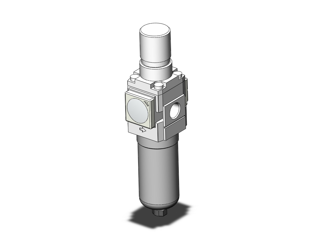 SMC AW20-F02CE1-B filter/regulator, FILTER/REGULATOR, MODULAR F.R.L.