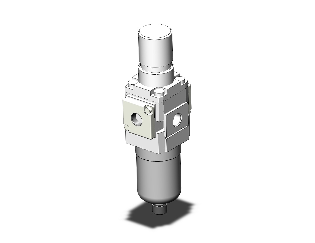 SMC AW20-N01-1NRZ-B filter/regulator, FILTER/REGULATOR, MODULAR F.R.L.