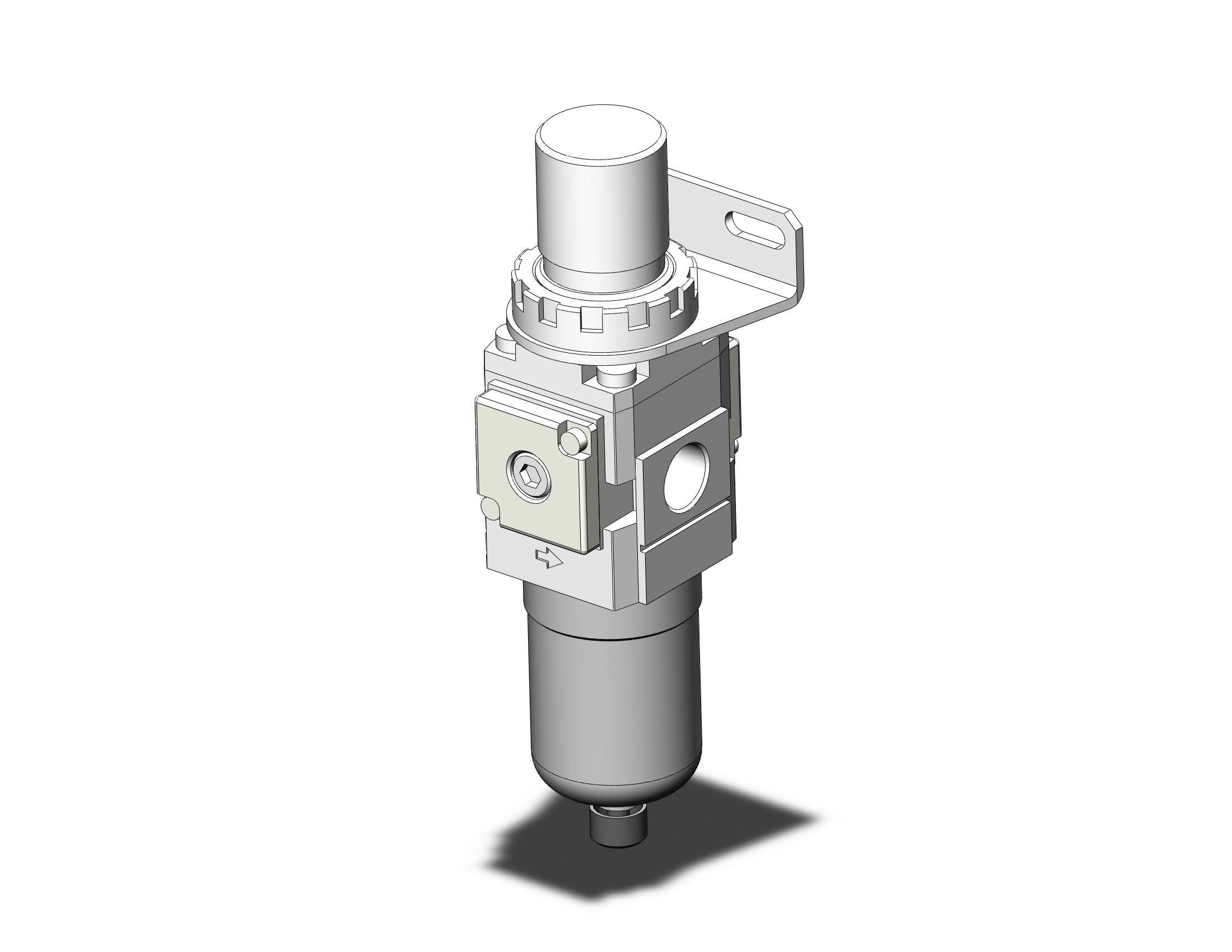 SMC AW20-N02B-NZ-B filter/regulator, FILTER/REGULATOR, MODULAR F.R.L.