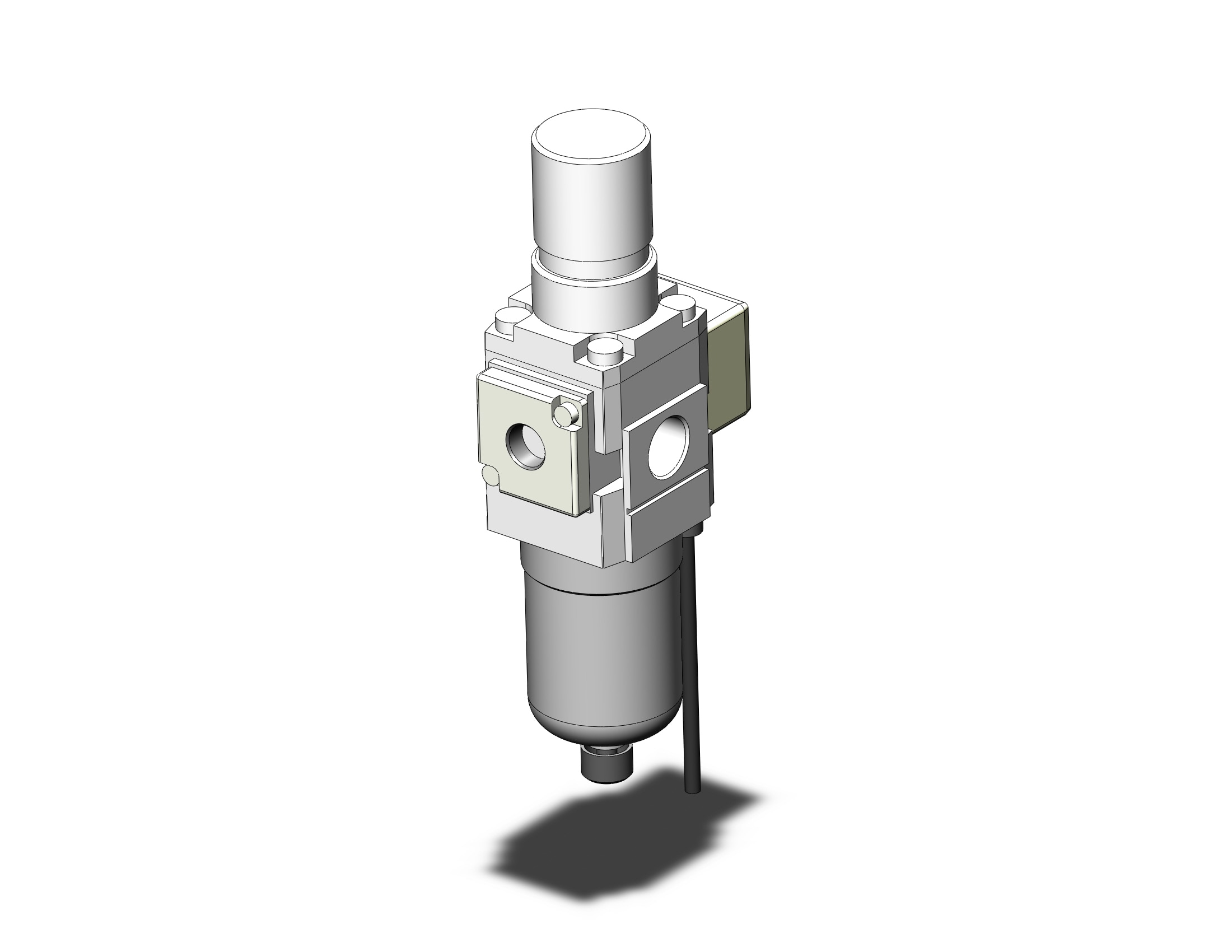 SMC AW20-N02E3-RZA-B filter/regulator, FILTER/REGULATOR, MODULAR F.R.L.