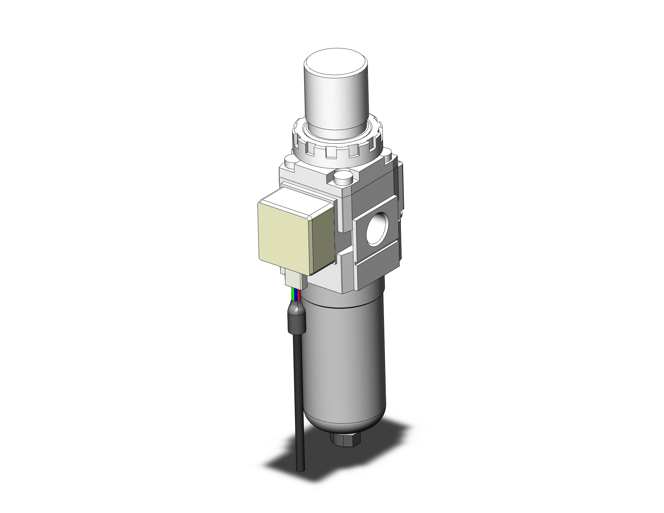 SMC AW20K-02BCE3-B filter/regulator, FILTER/REGULATOR, MODULAR F.R.L.